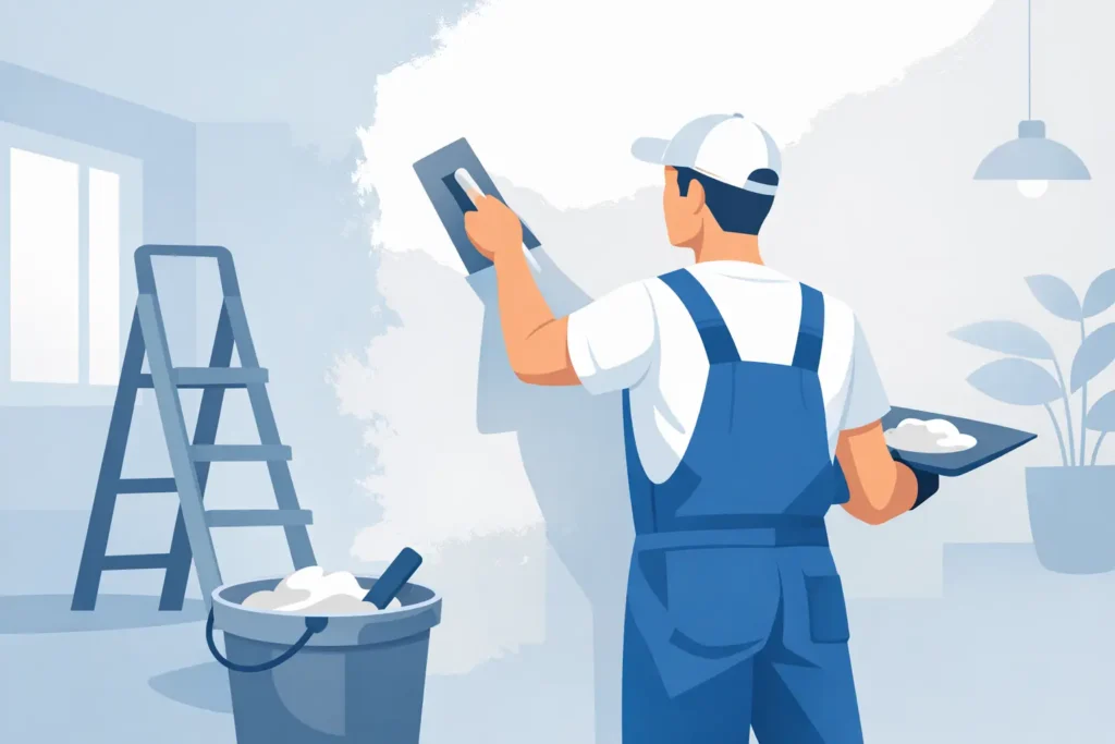 Professioneel stucwerk laten uitvoeren