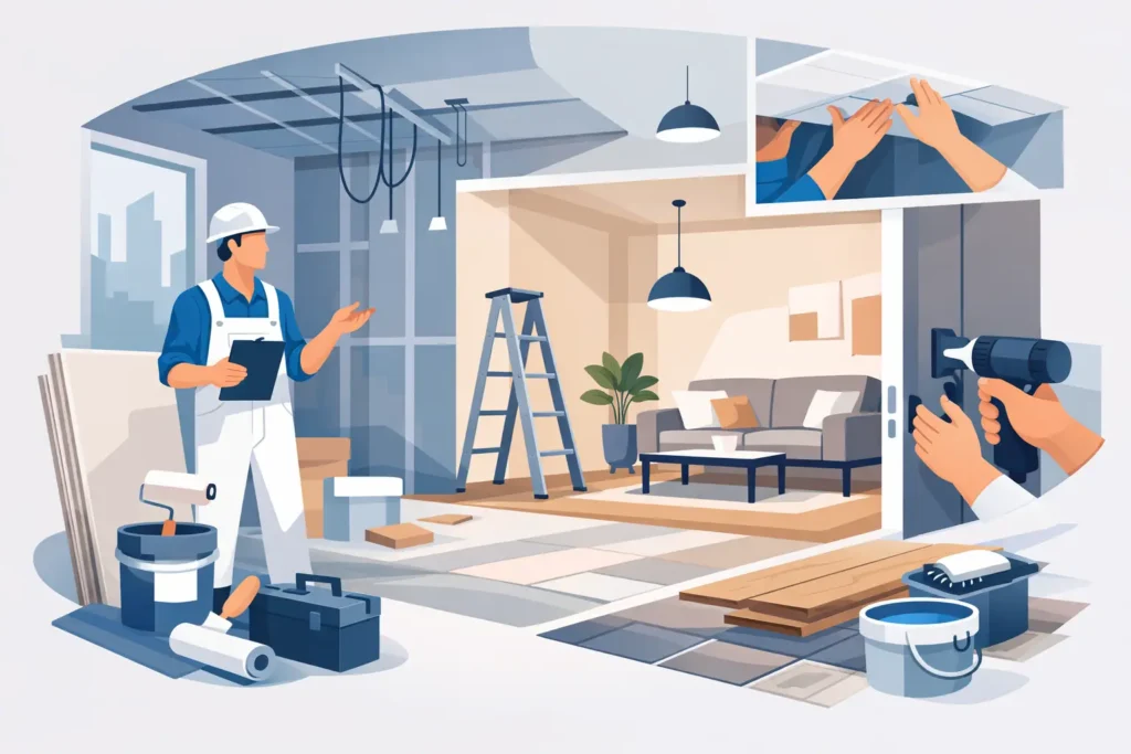 Gids voor complete binnenafbouw zonder gedoe